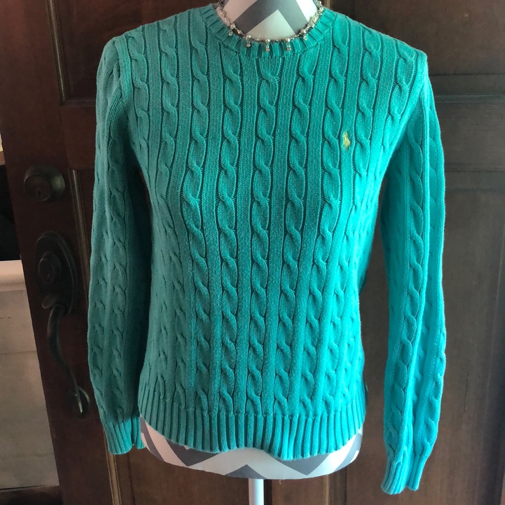 Polo Ralph Lauren Cable-Knit Cotton Sweater